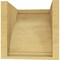 Ekena Millwork 9"W x 9"D x 9"H Wide Helena Rough Cedar Woodgrain TimberThane Corbel, Primed Tan CORUR09X09X09HELRCPR - alternate 6
